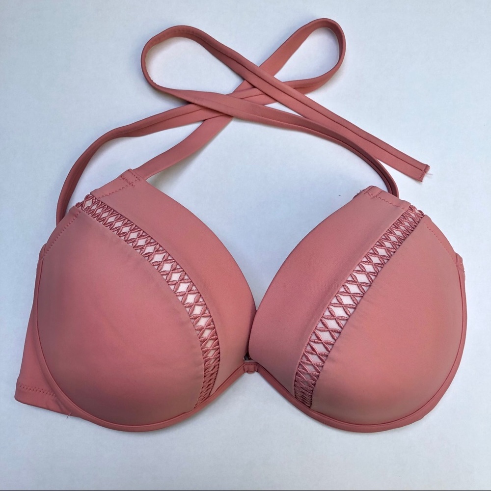 Shade & Shore Pink Bikini Top